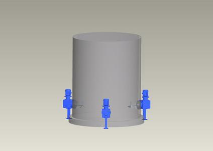 側(cè)入式反應(yīng)釜減速機-k系列傘齒輪減速機