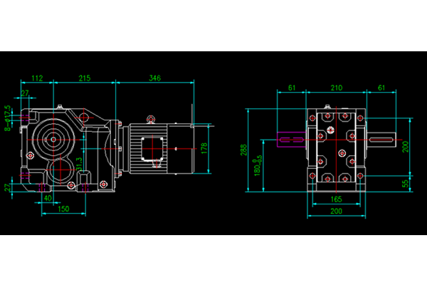 雙輸出軸減速機(jī)