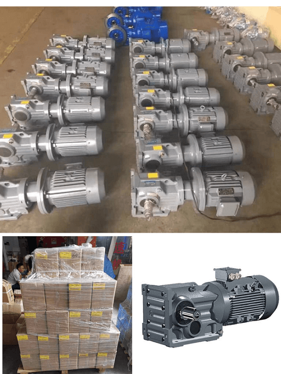 秋天的第一批K系列直交軸減速機發(fā)貨
